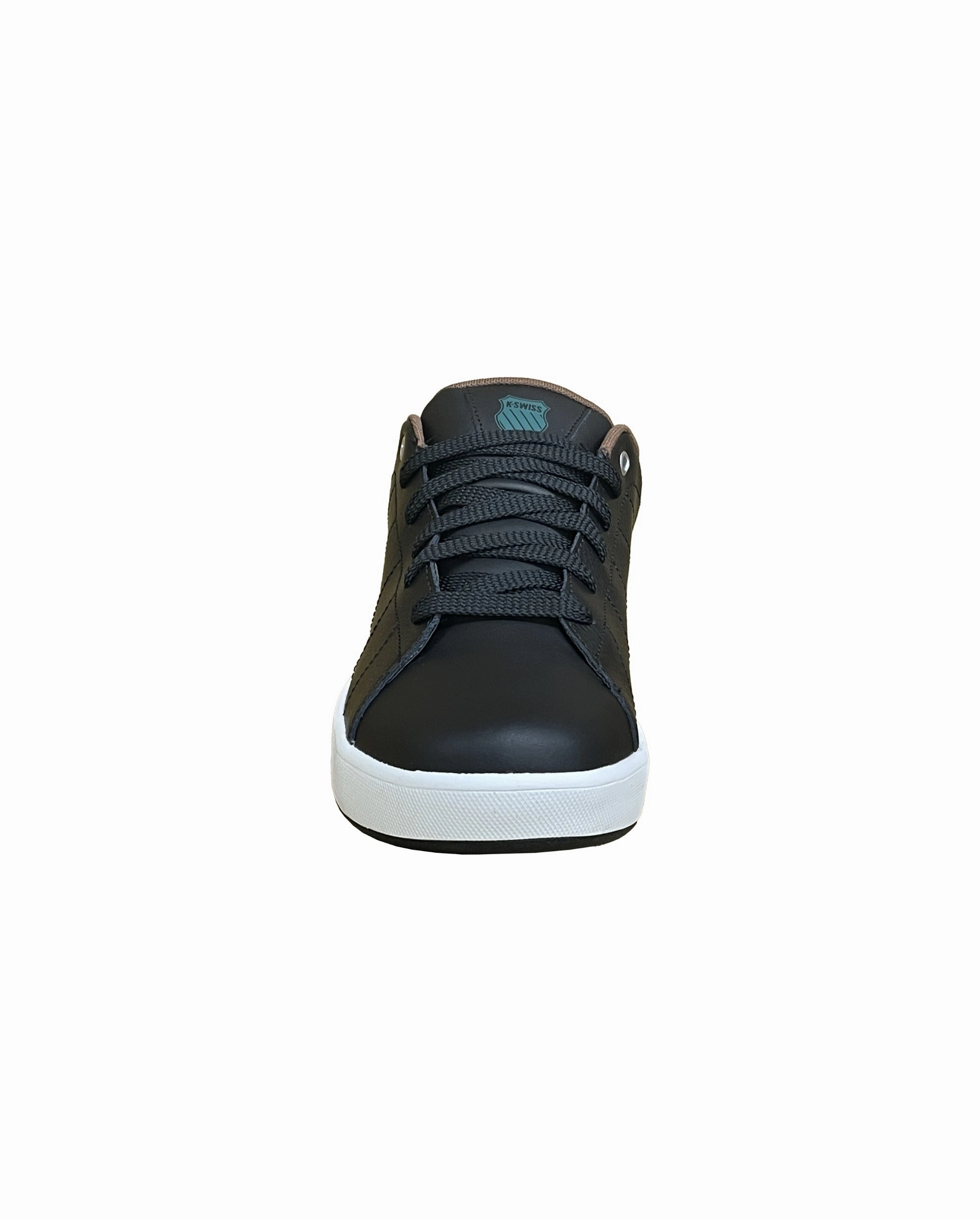 09457-035-M | MEN'S COURT CAMEO II WATERPROOF SNEAKERS | BLACK/GREEN/BISON