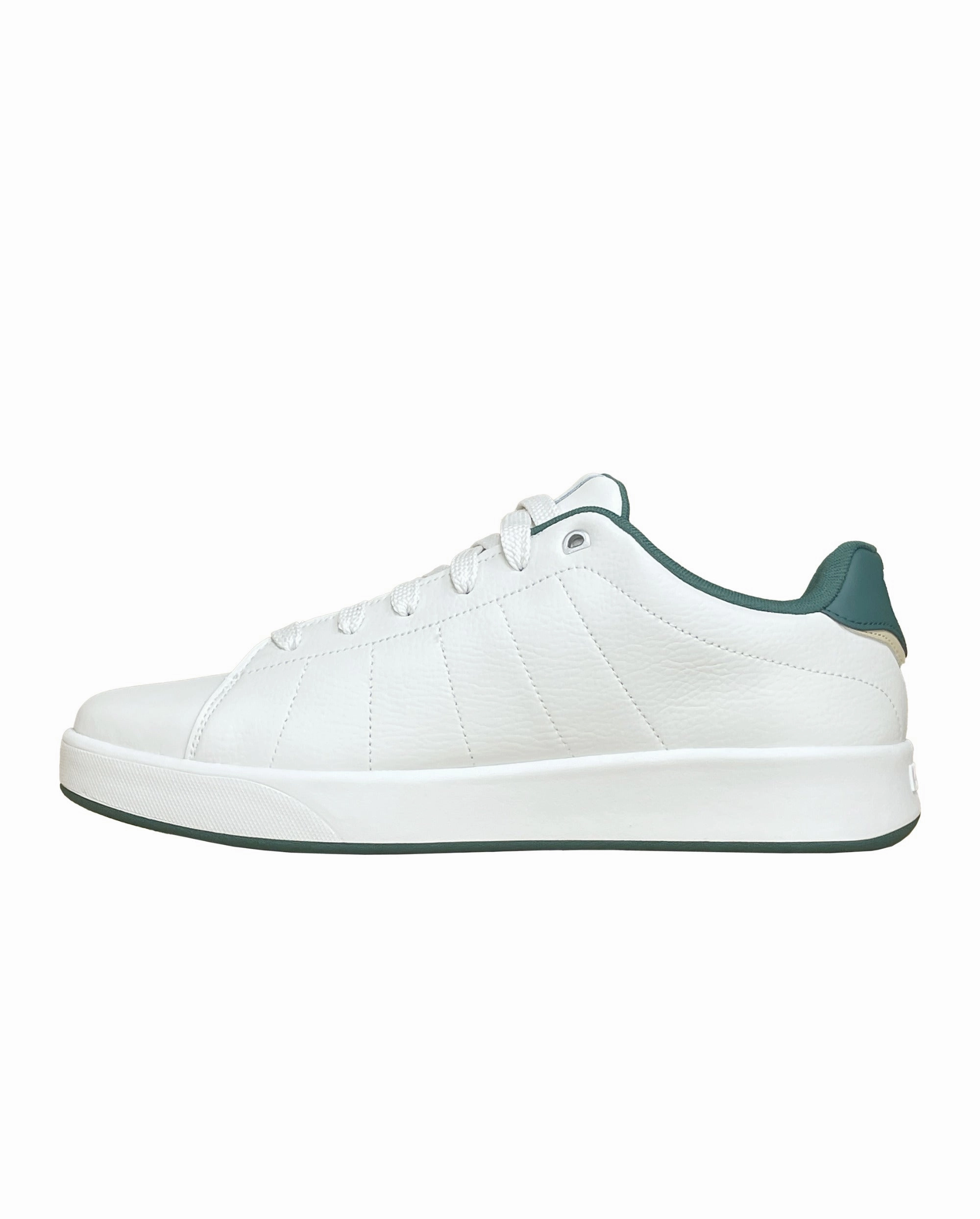 09457-108-M | MEN'S COURT CAMEO II WATERPROOF SNEAKERS | WMBL WHT/GRN/TAUPE