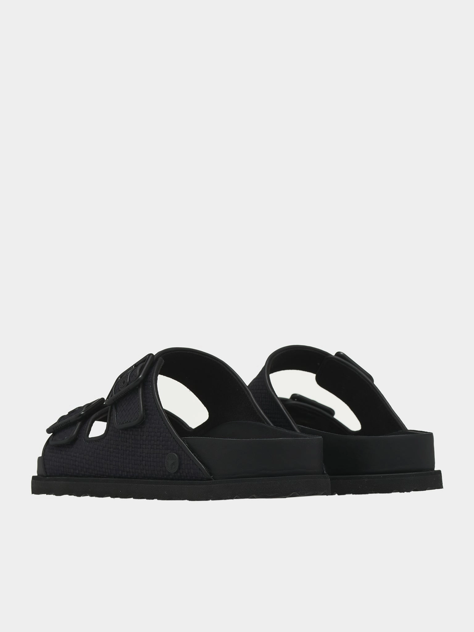 1774 Raffia Arizona Sandals (1028840-ARIZONA-EXQ-TEX-BLACK)