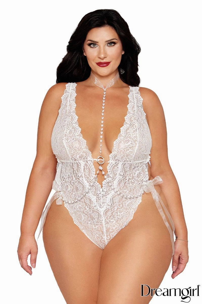 2PC Lace Teddy