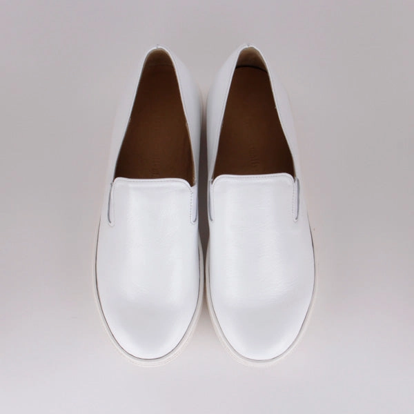 *UK size 3 - LIVE ON - mono white, 3cm heels