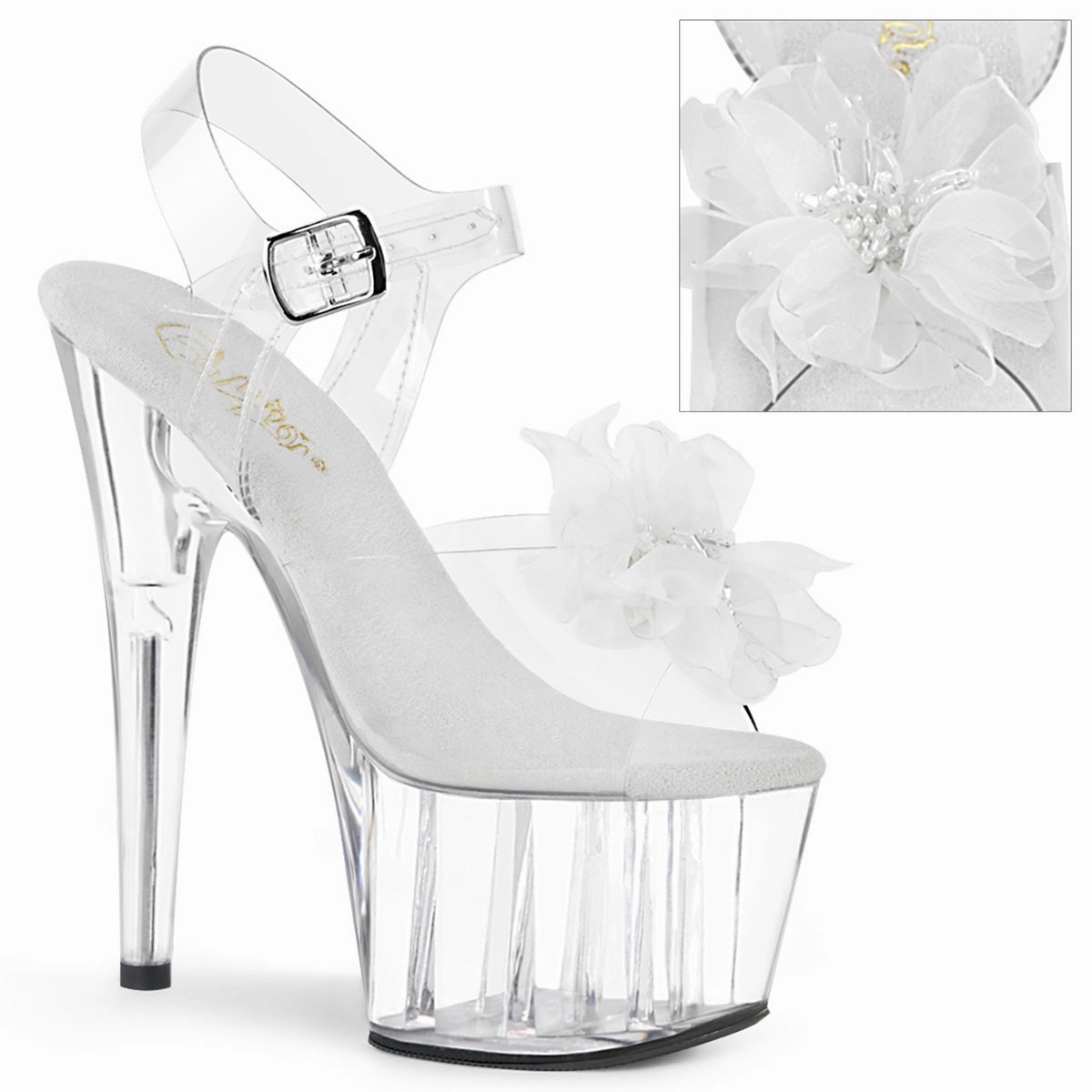 ADORE-708BFL  Clear-White/Clear