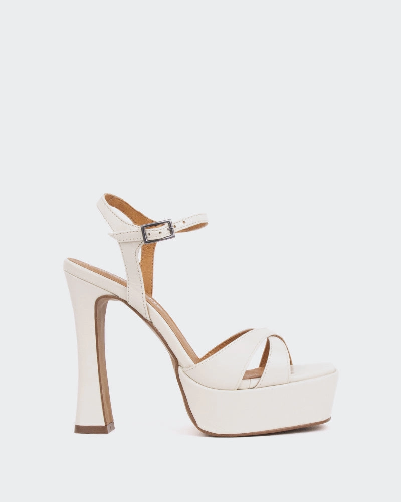Anamika Off White Leather