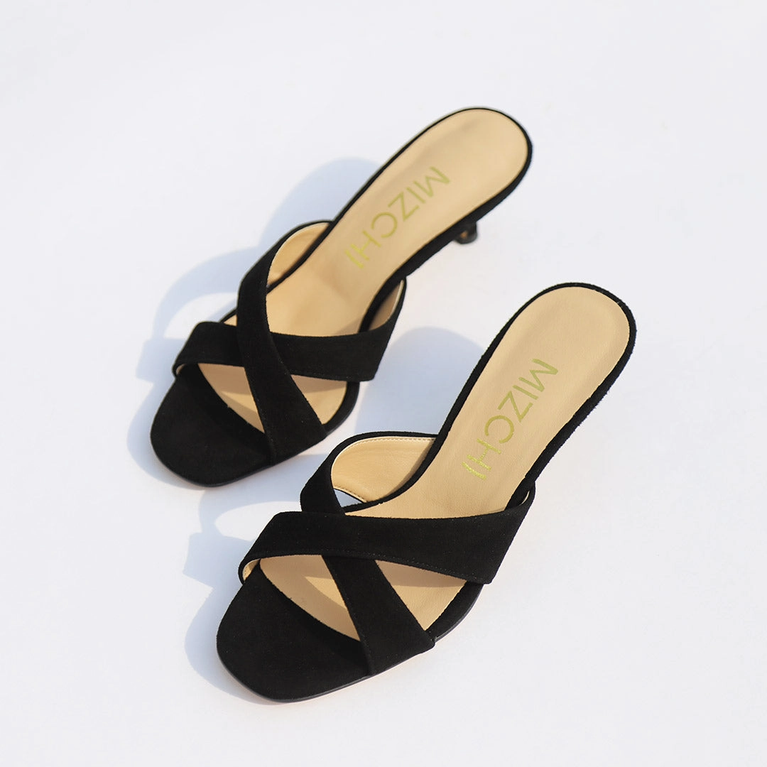 Anneka  - suede mules