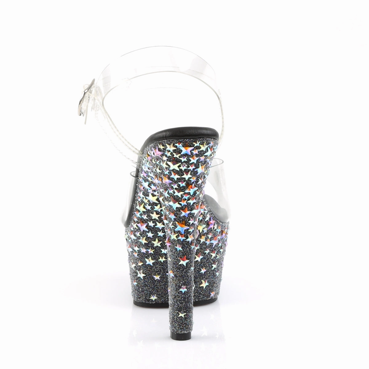ASPIRE-608STPL  Clear/Black (Silver Hologram Stars)