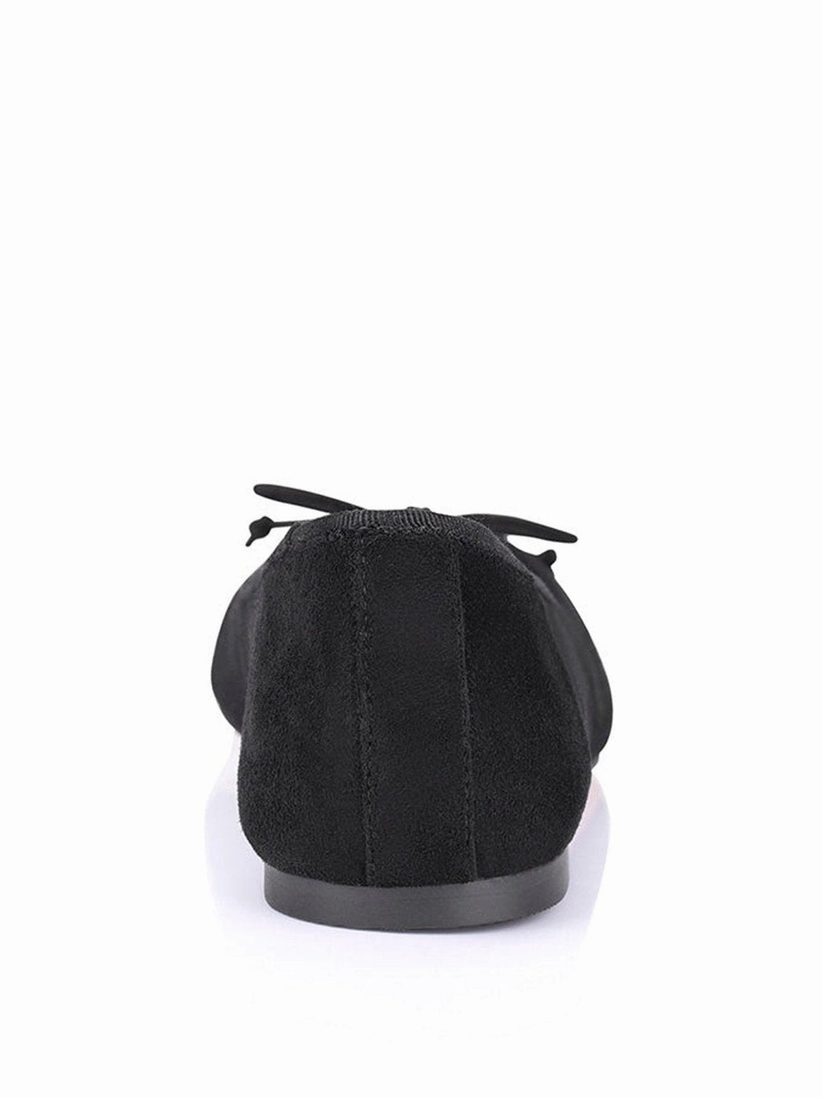 Ballet Flats - Black Suede