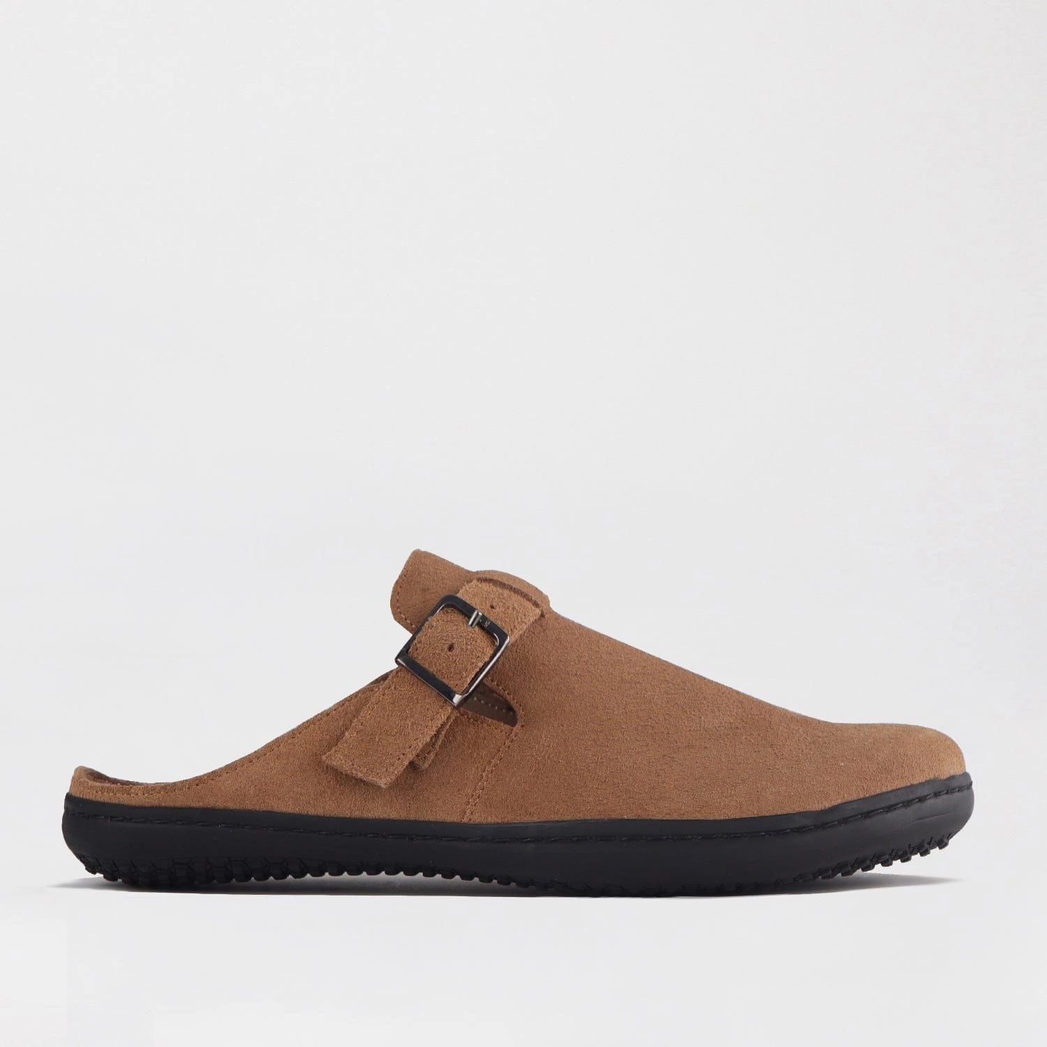 Barefoot clog with Removable Footbed in Taupe - 12318