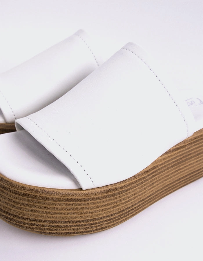 Beluga White Leather