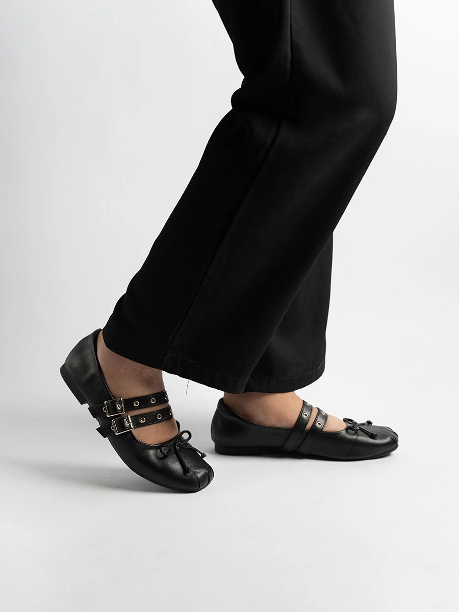 Blake Double Strap Flats