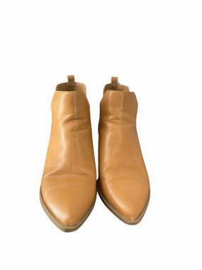 Boots Ankle Flats By Universal Thread In Brown, Size: 10