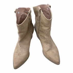 Boots Ankle Heels By Dolce Vita In Tan, Size: 7