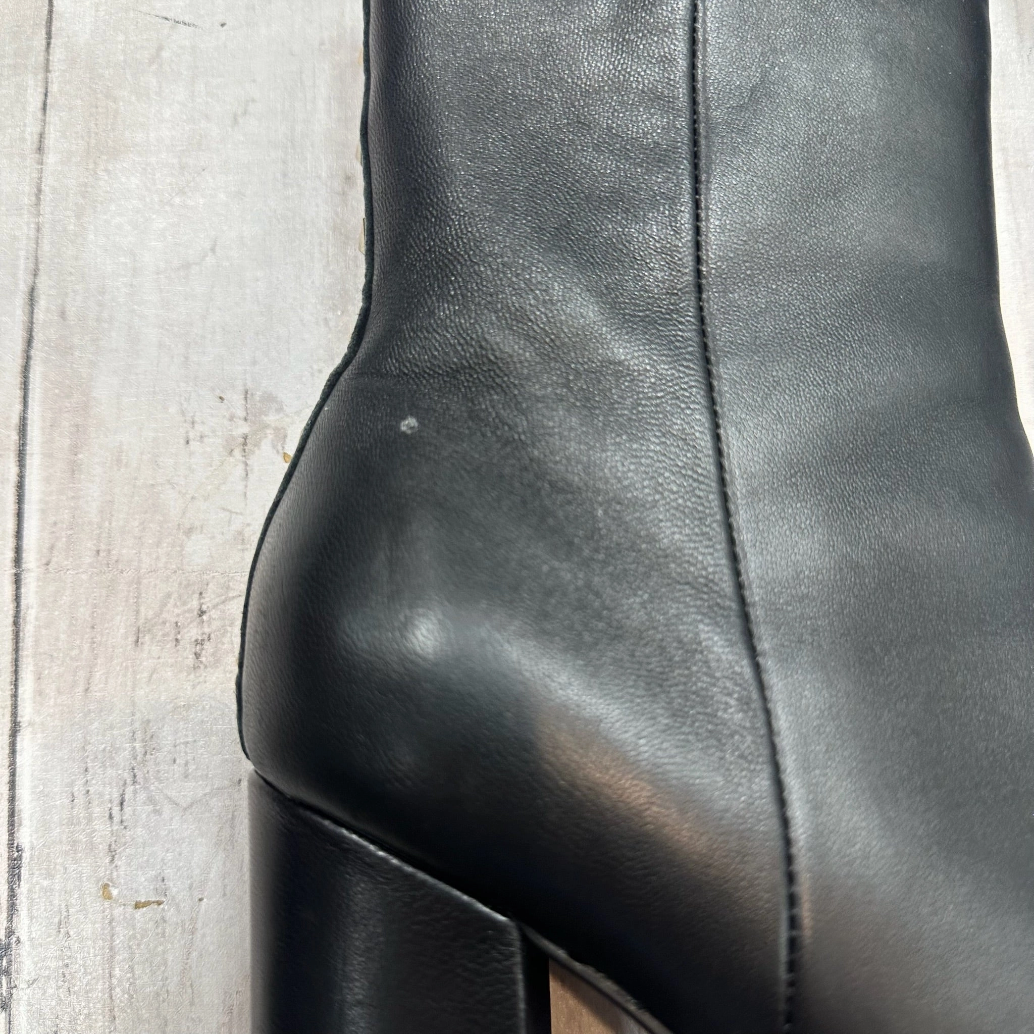 Boots Mid-calf Heels By Nine West In Black, Size: 8