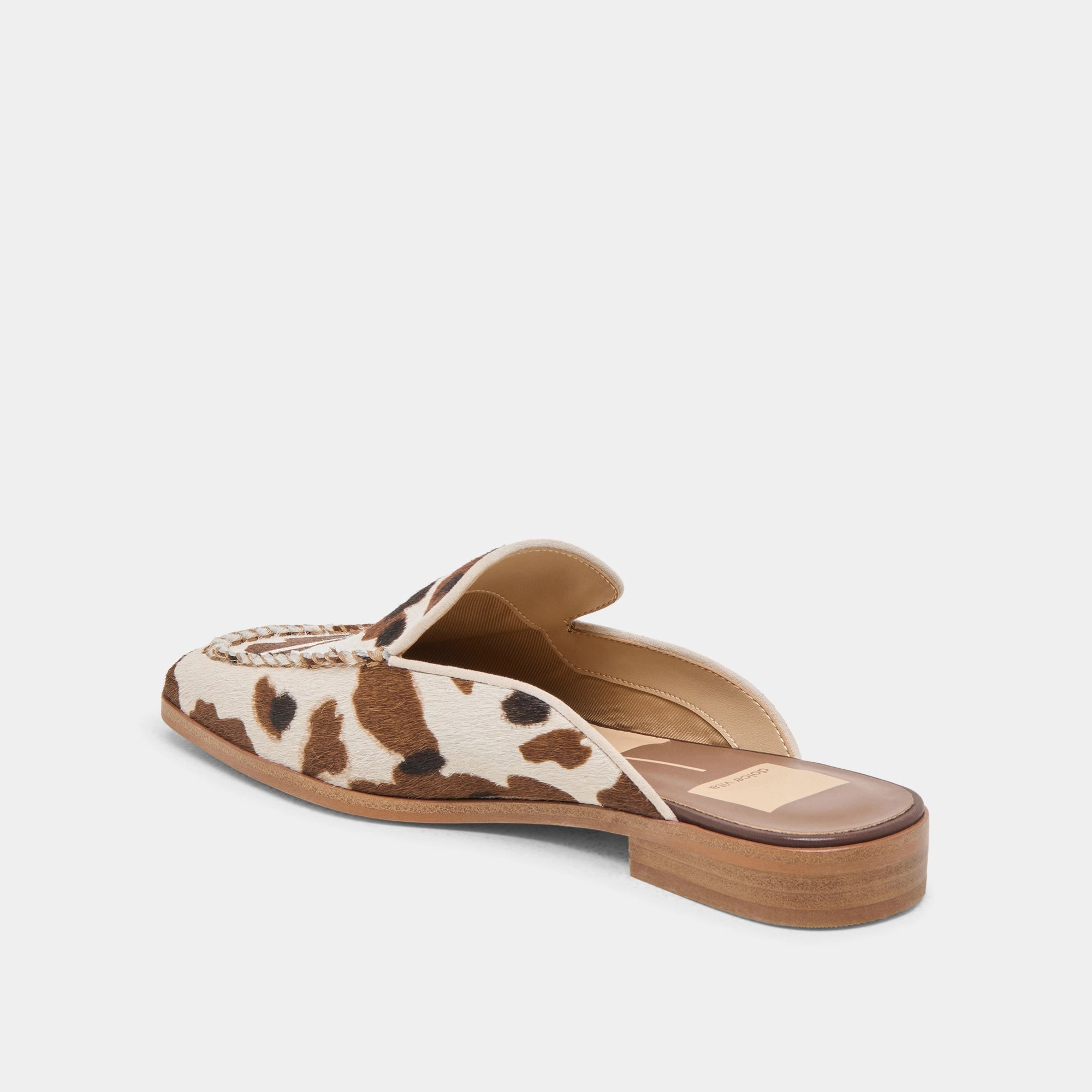 BRADLY FLATS COCOA TAURUS CALF HAIR