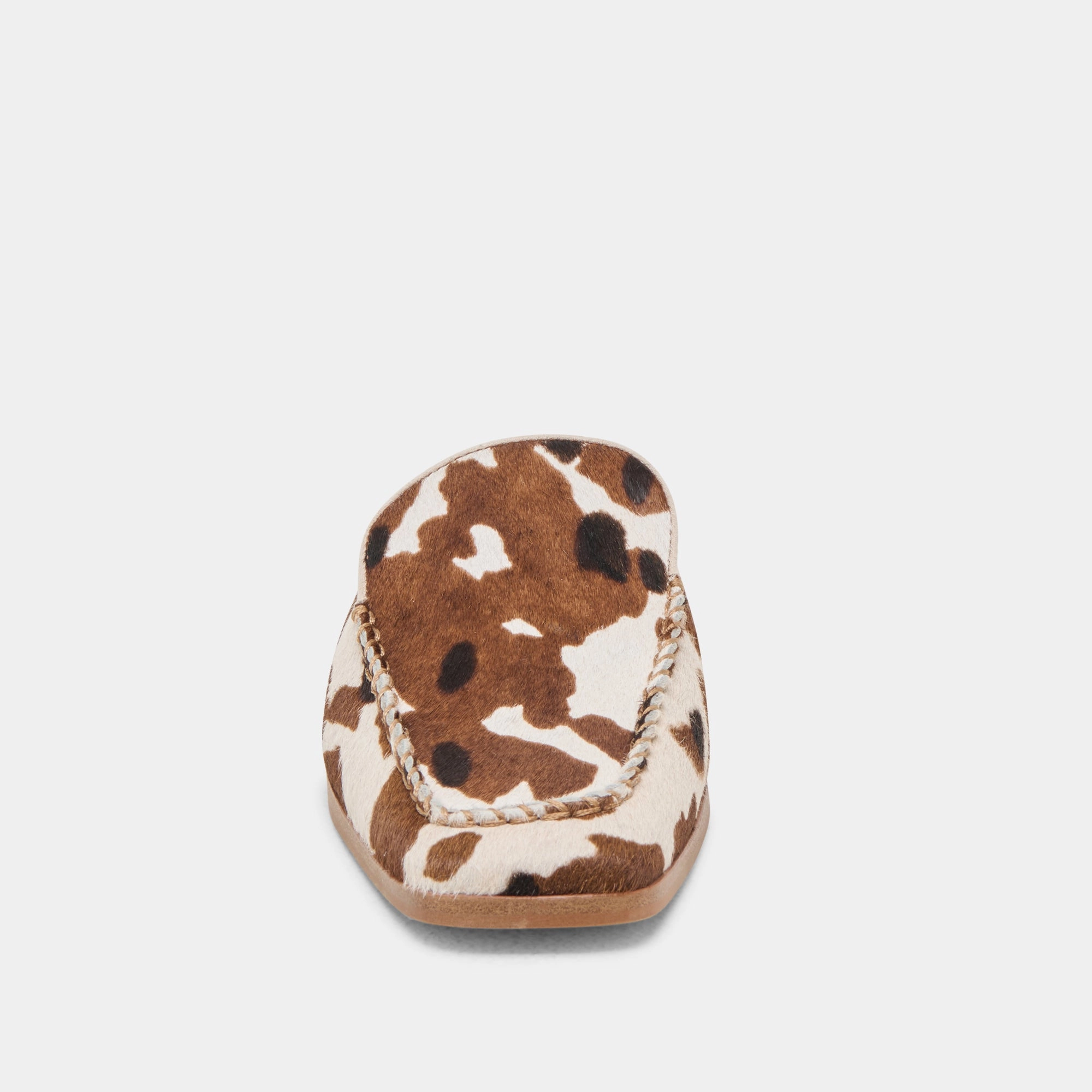 BRADLY FLATS COCOA TAURUS CALF HAIR