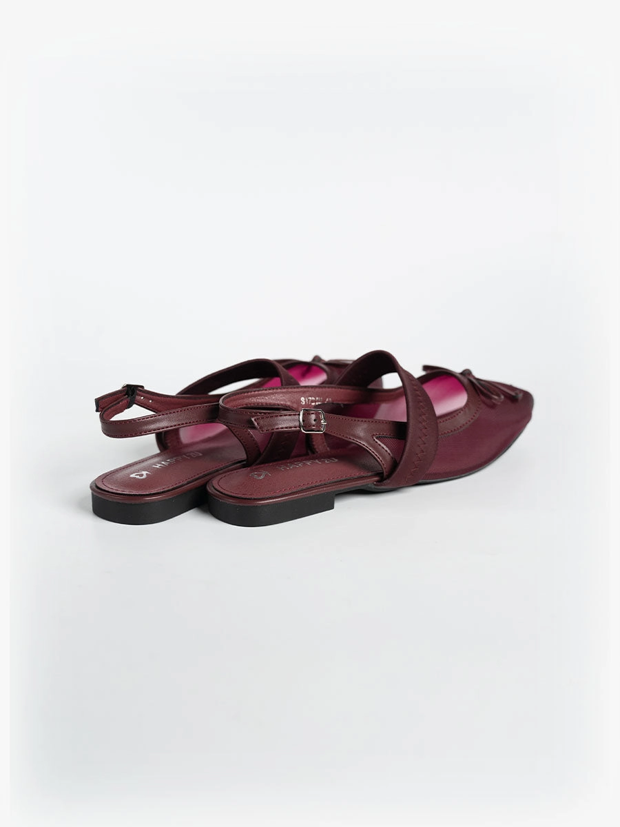 Brynn Ribbon Slingback Flats