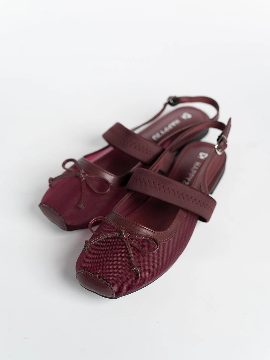 Brynn Ribbon Slingback Flats