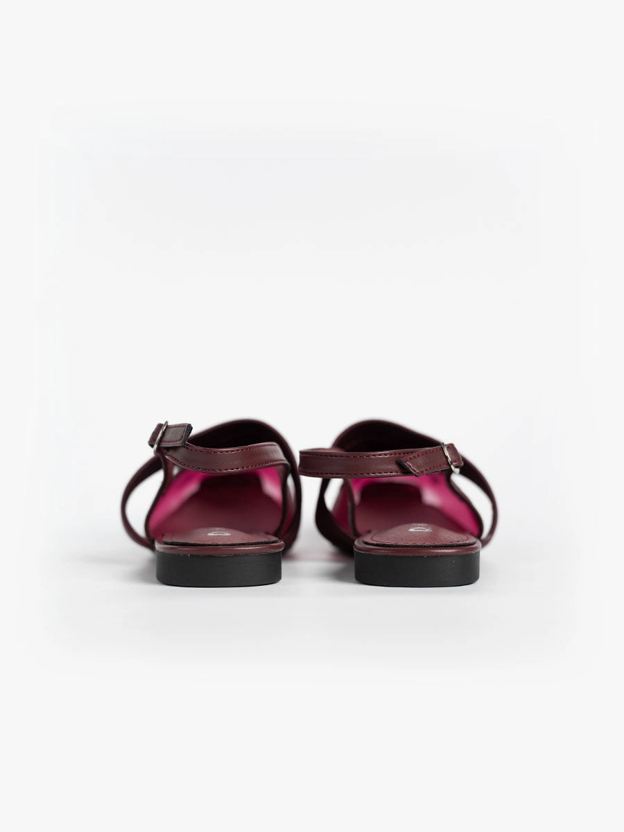 Brynn Ribbon Slingback Flats