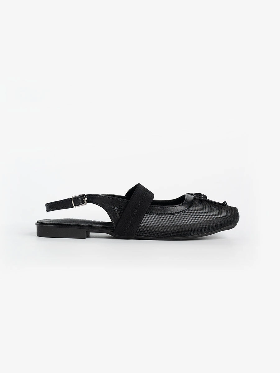 Brynn Ribbon Slingback Flats