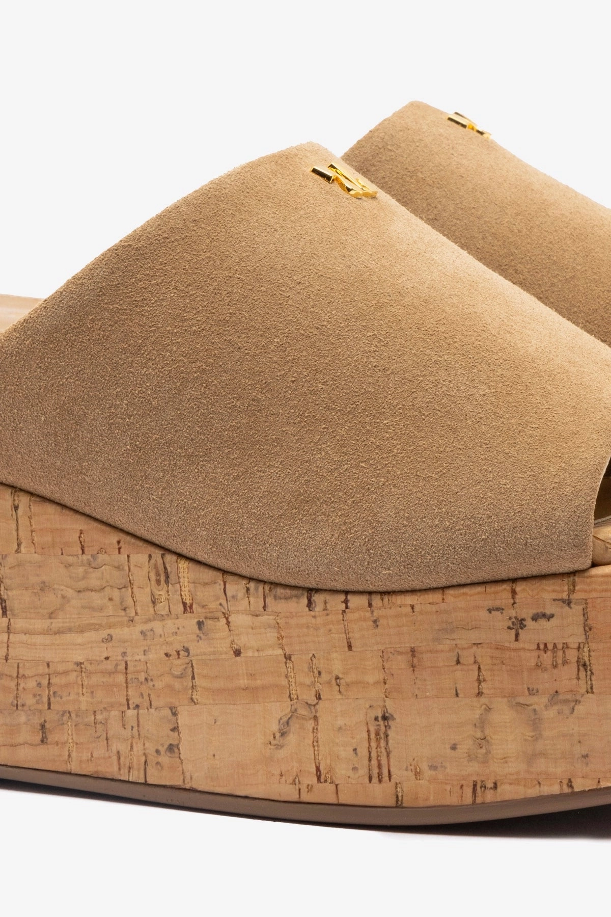 Charli Mule In Peanut Suede