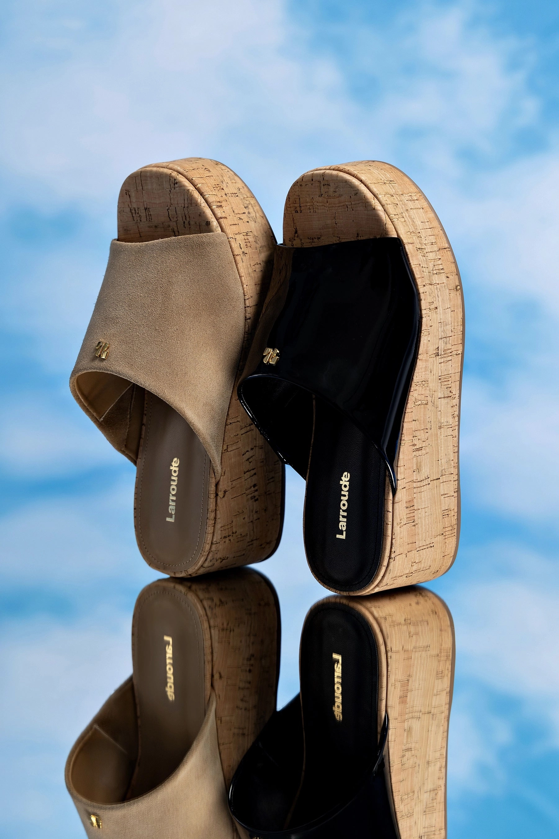 Charli Mule In Peanut Suede