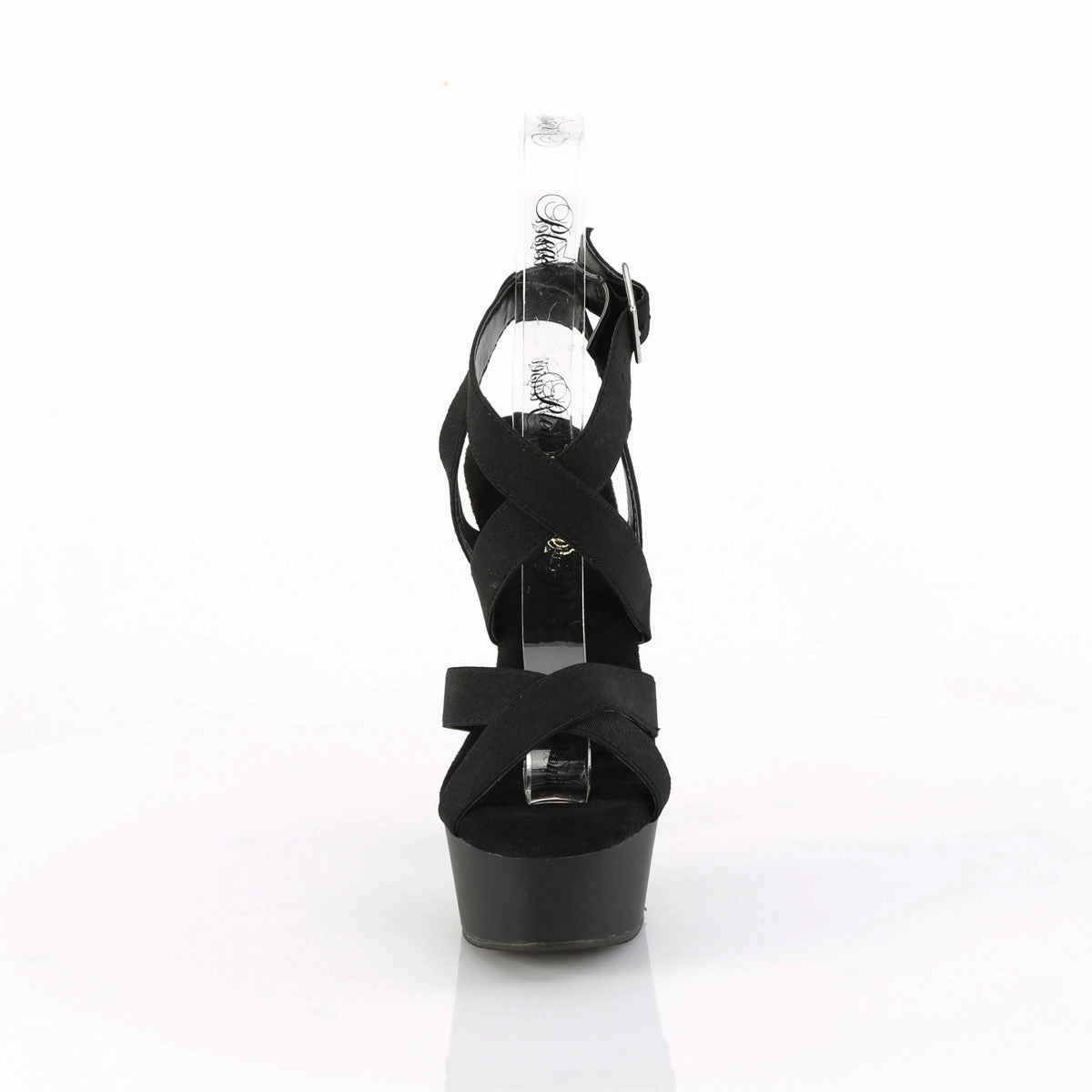 DELIGHT-638  Black Elastic Band/Black Matte