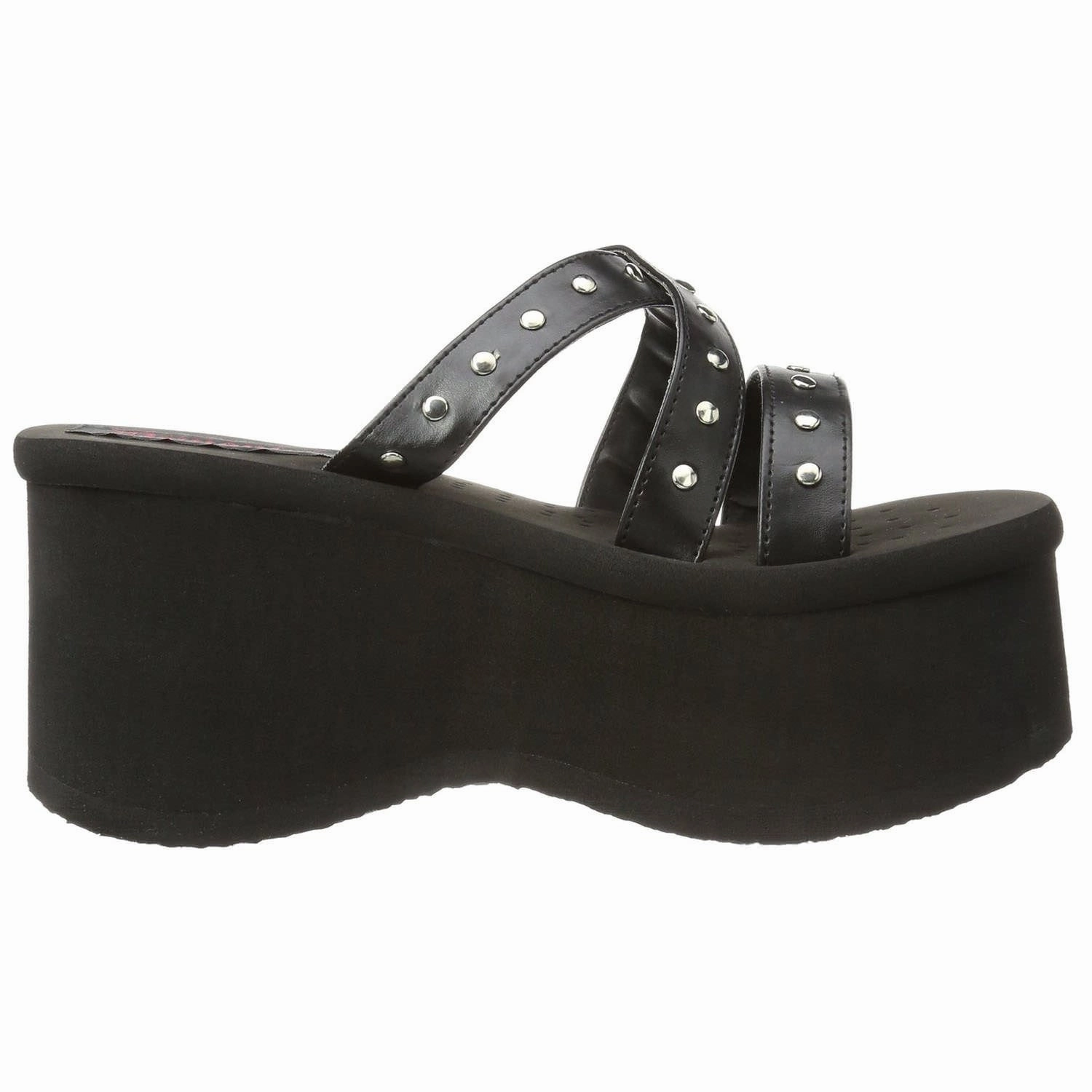 DEMONIA FUNN-19 Black Pu Platform