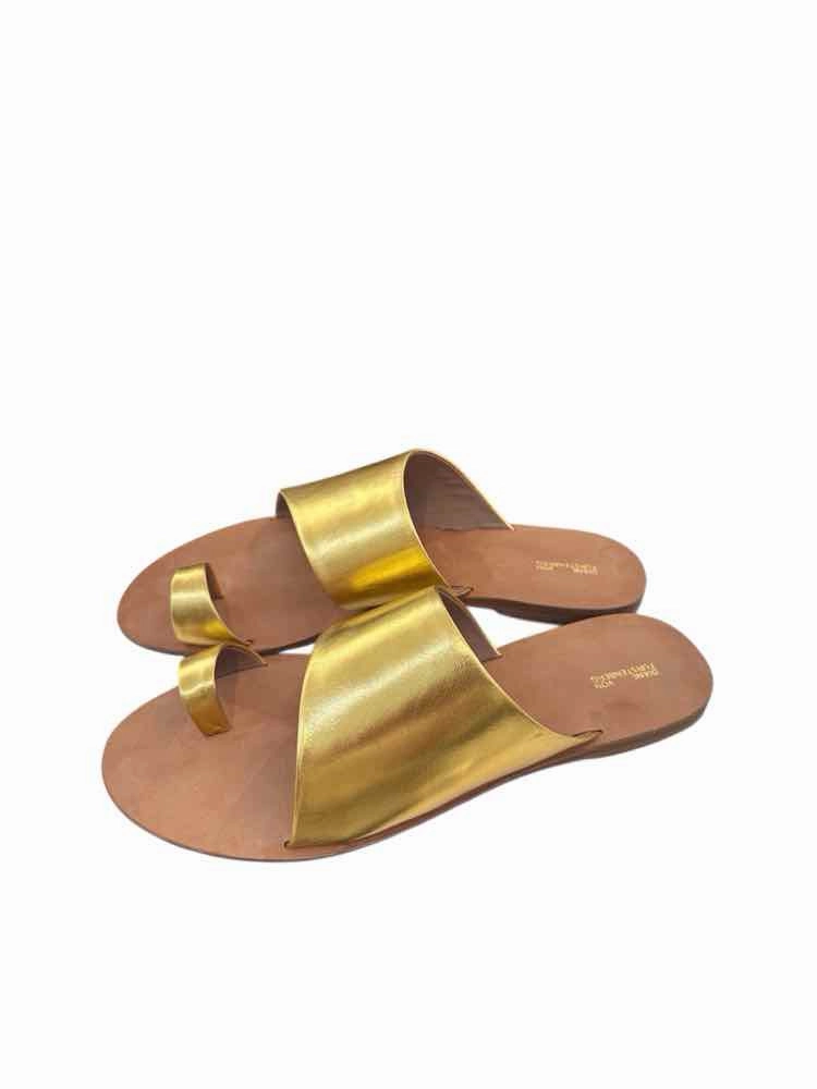 diane von furstenberg Gold and Brown Size 10 Shoes