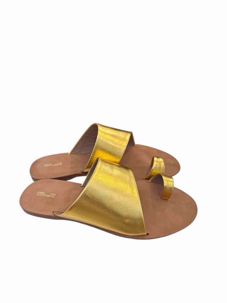 diane von furstenberg Gold and Brown Size 10 Shoes