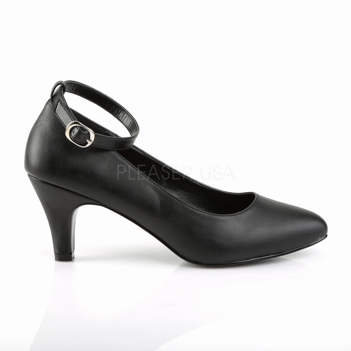 DIVINE-431  Black Faux Leather