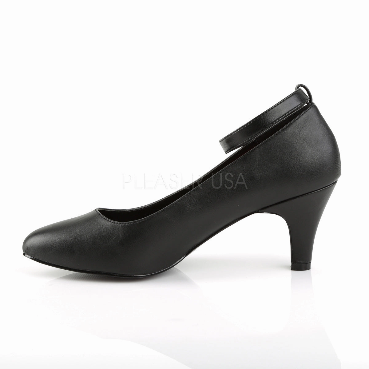 DIVINE-431  Black Faux Leather
