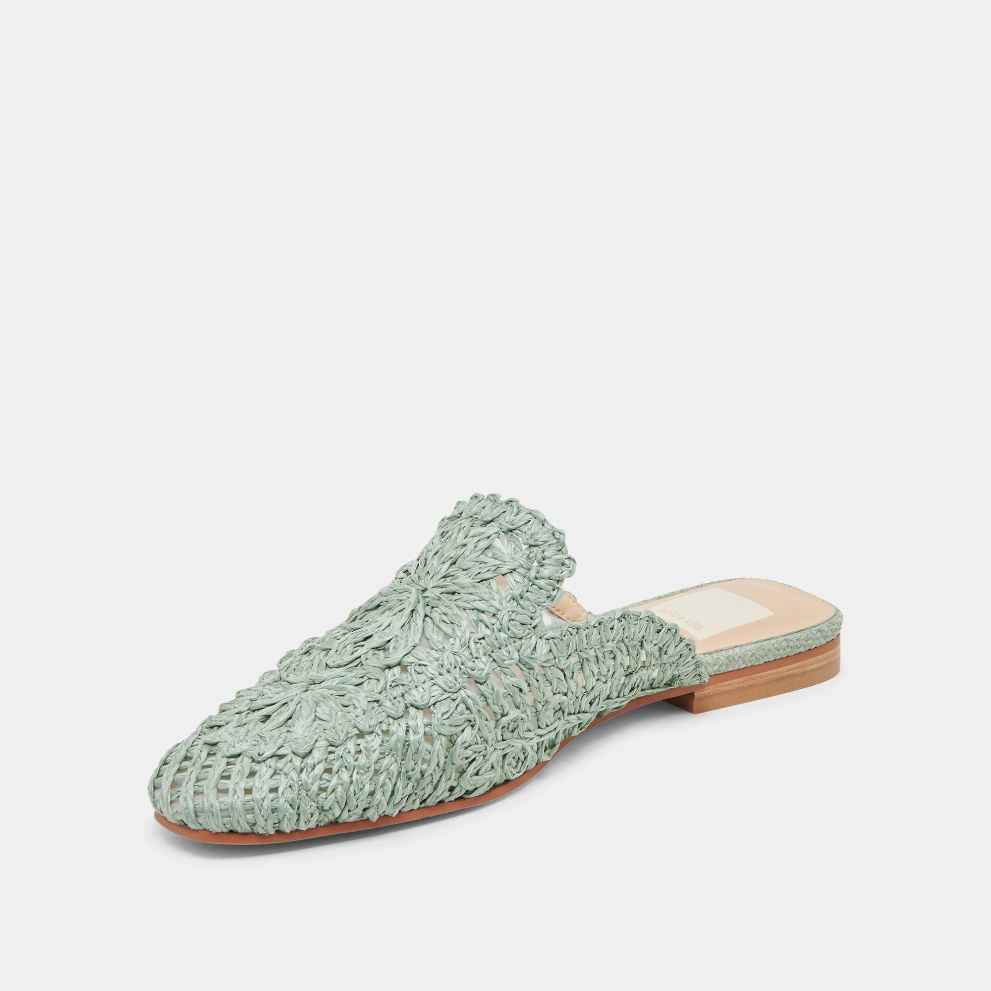 DIYA FLATS LIGHT SAGE MACRAME