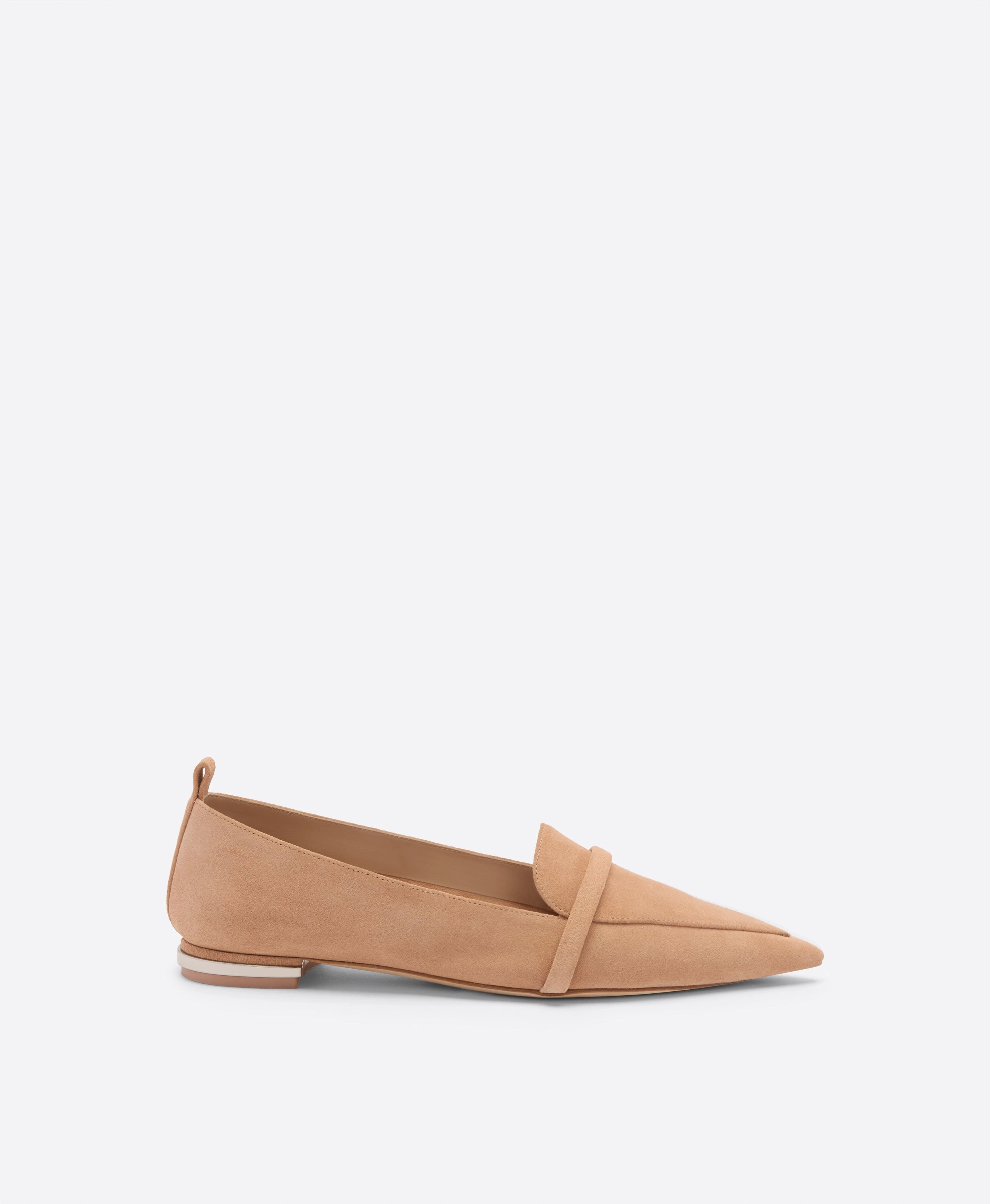 Dora Buff Suede Loafers