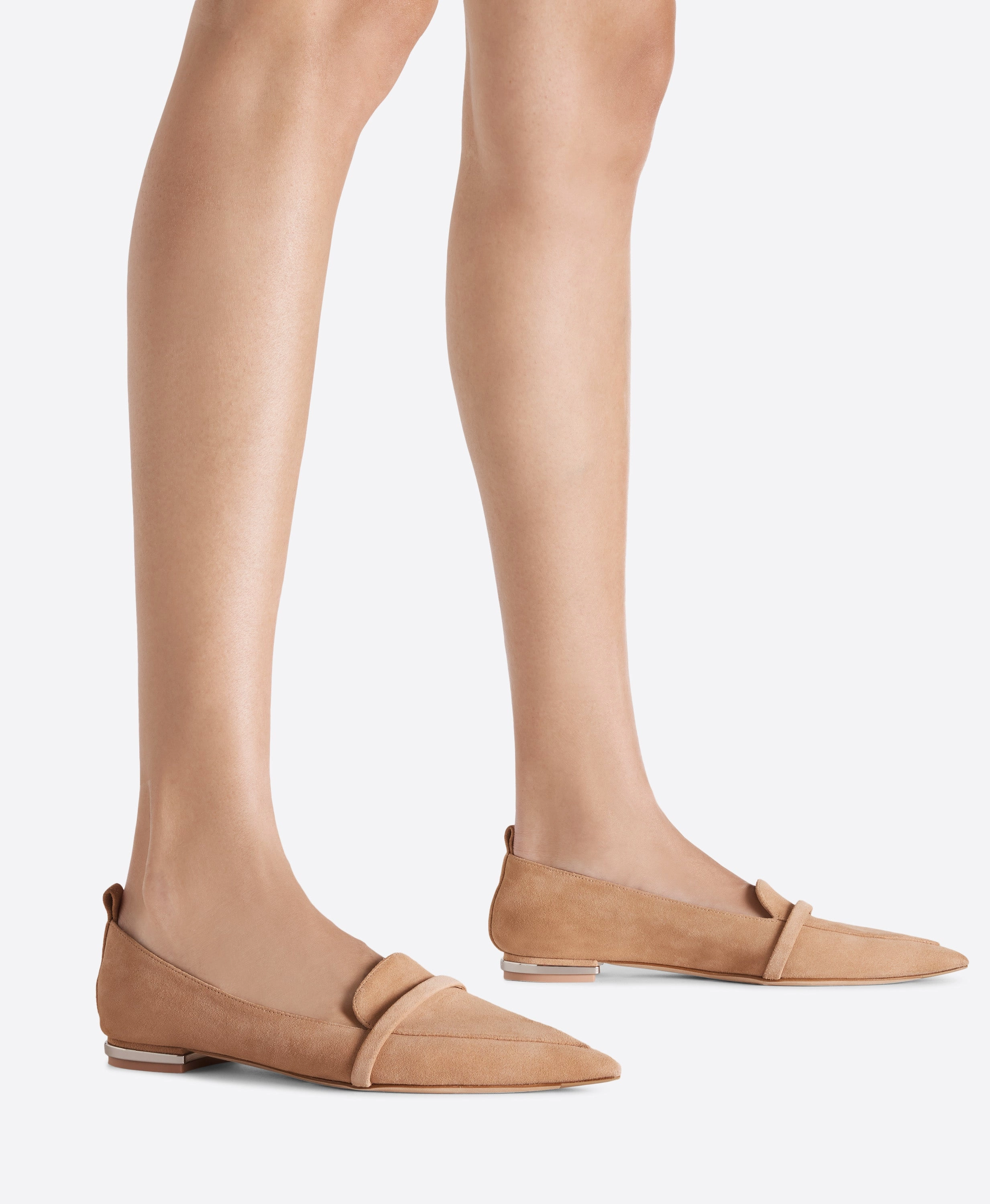 Dora Buff Suede Loafers