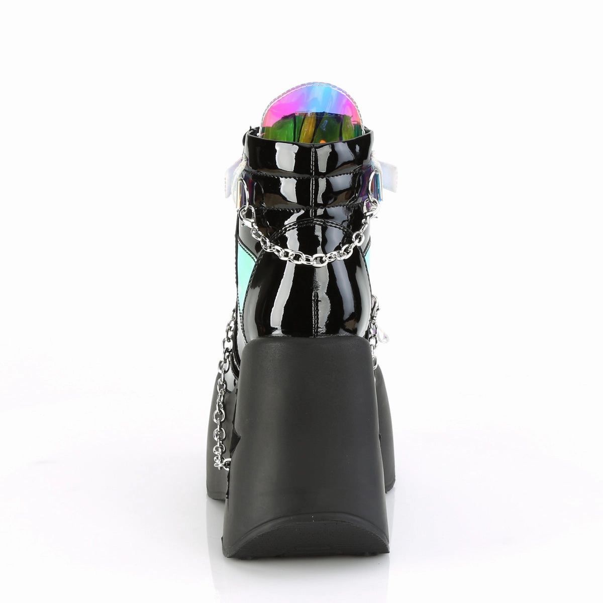 DYNAMITE-101  Black Patent-Magic Mirror TPU