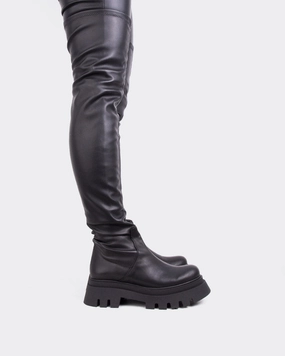 Flames Black Stretch
