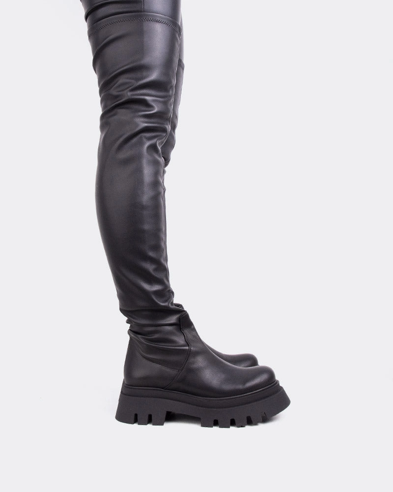 Flames Black Stretch