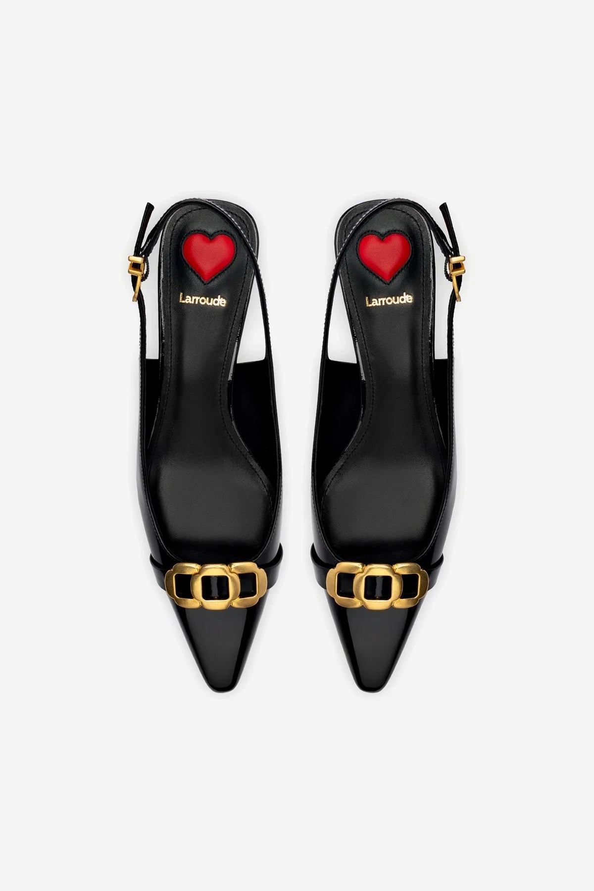 Franca Pump In Black Patent Leather