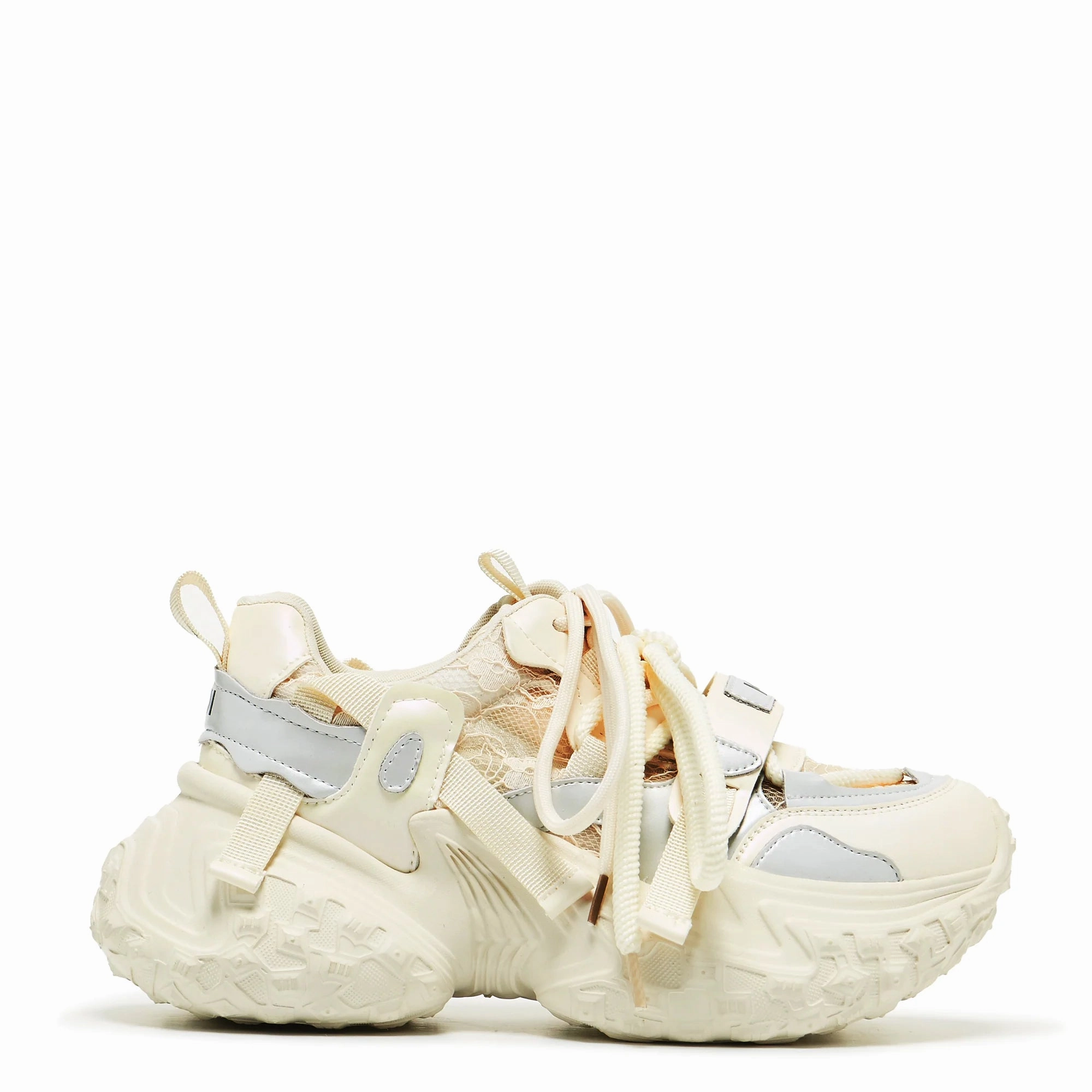 Frozen Shores Mega Chunky Trainers - Vanilla