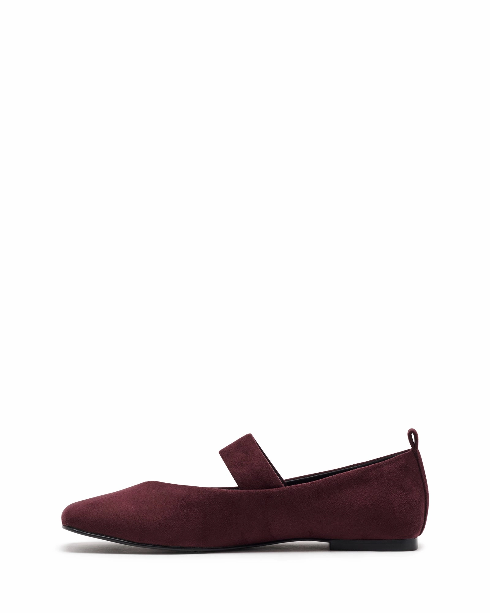 Gael Ballet Flat Bordeaux Suede
