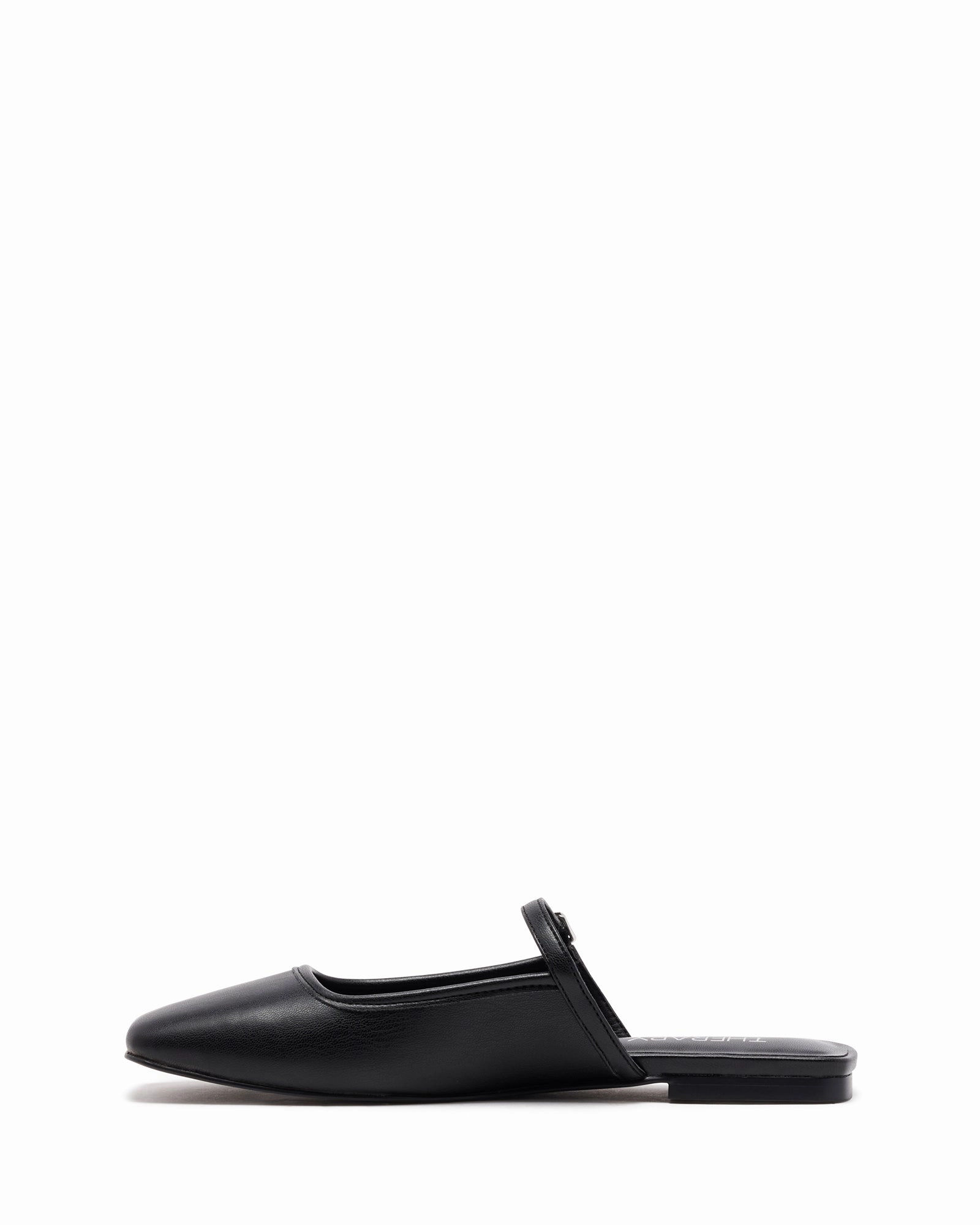 Gianna Ballet Flat Black Smooth