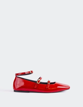 Glimmer Red Patent