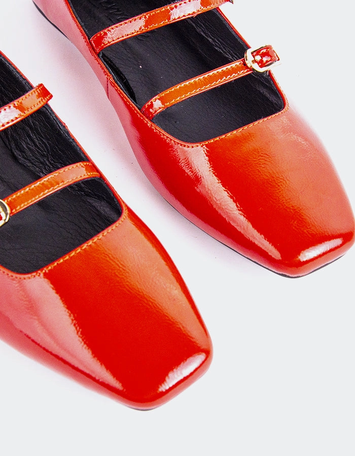 Glimmer Red Patent