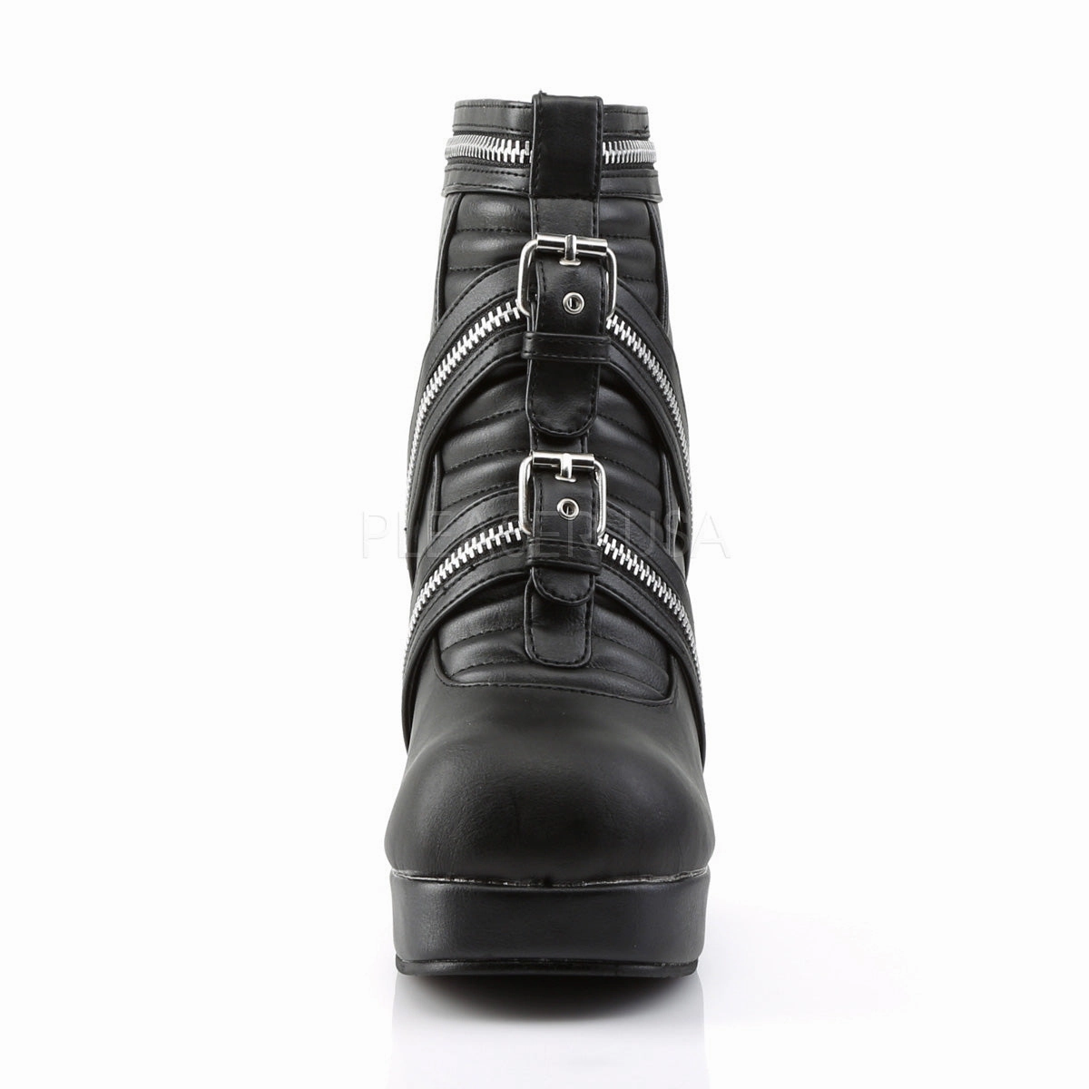 GOTHIKA-50  Black Vegan Leather