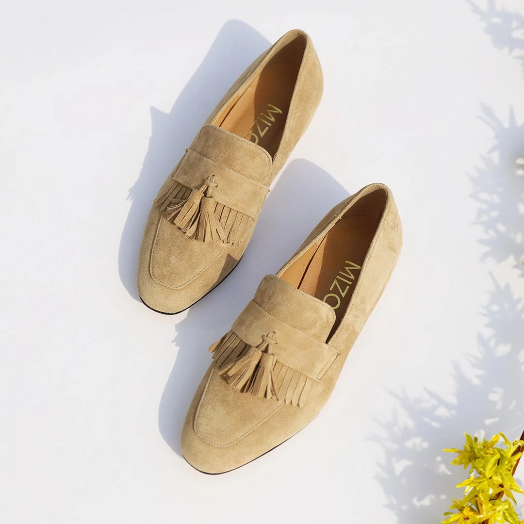 GRACIE  - suede loafer