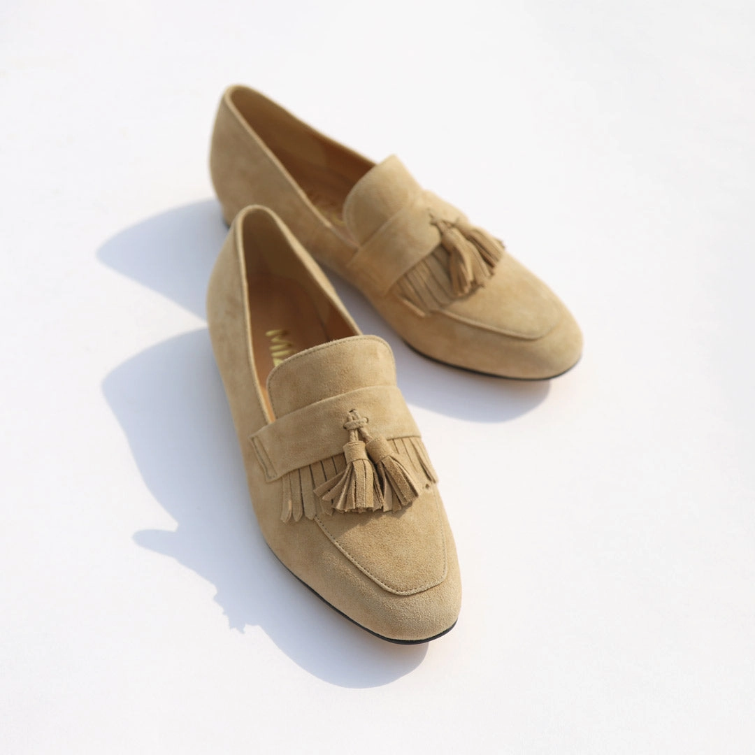 GRACIE  - suede loafer
