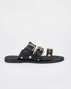 Hvar Slide Black/Gold