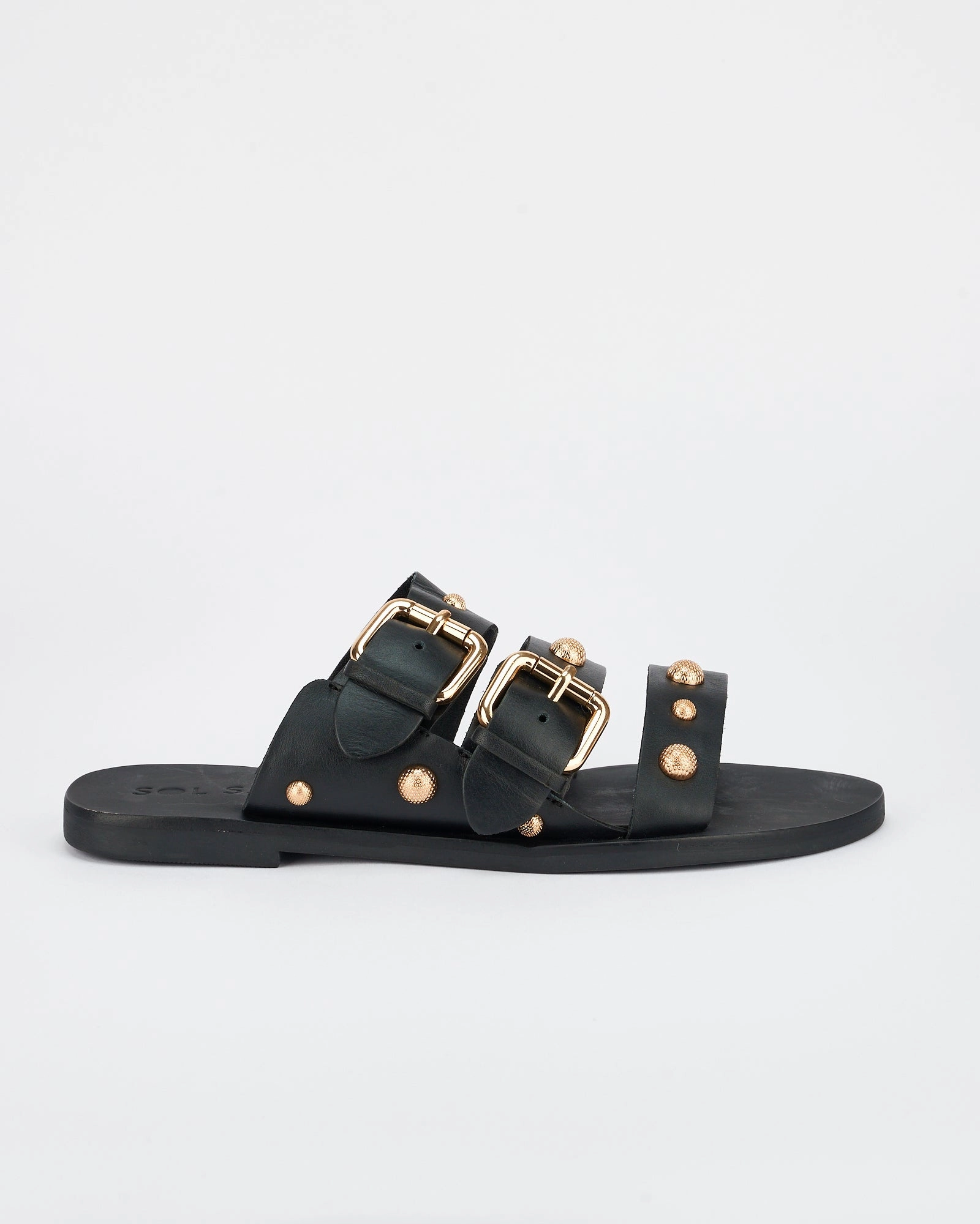 Hvar Slide Black/Gold