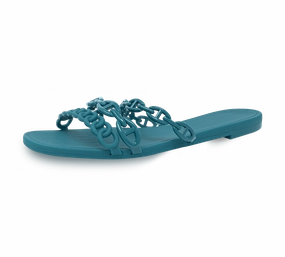 Jelly Chain Beach Sandals Flip Flops