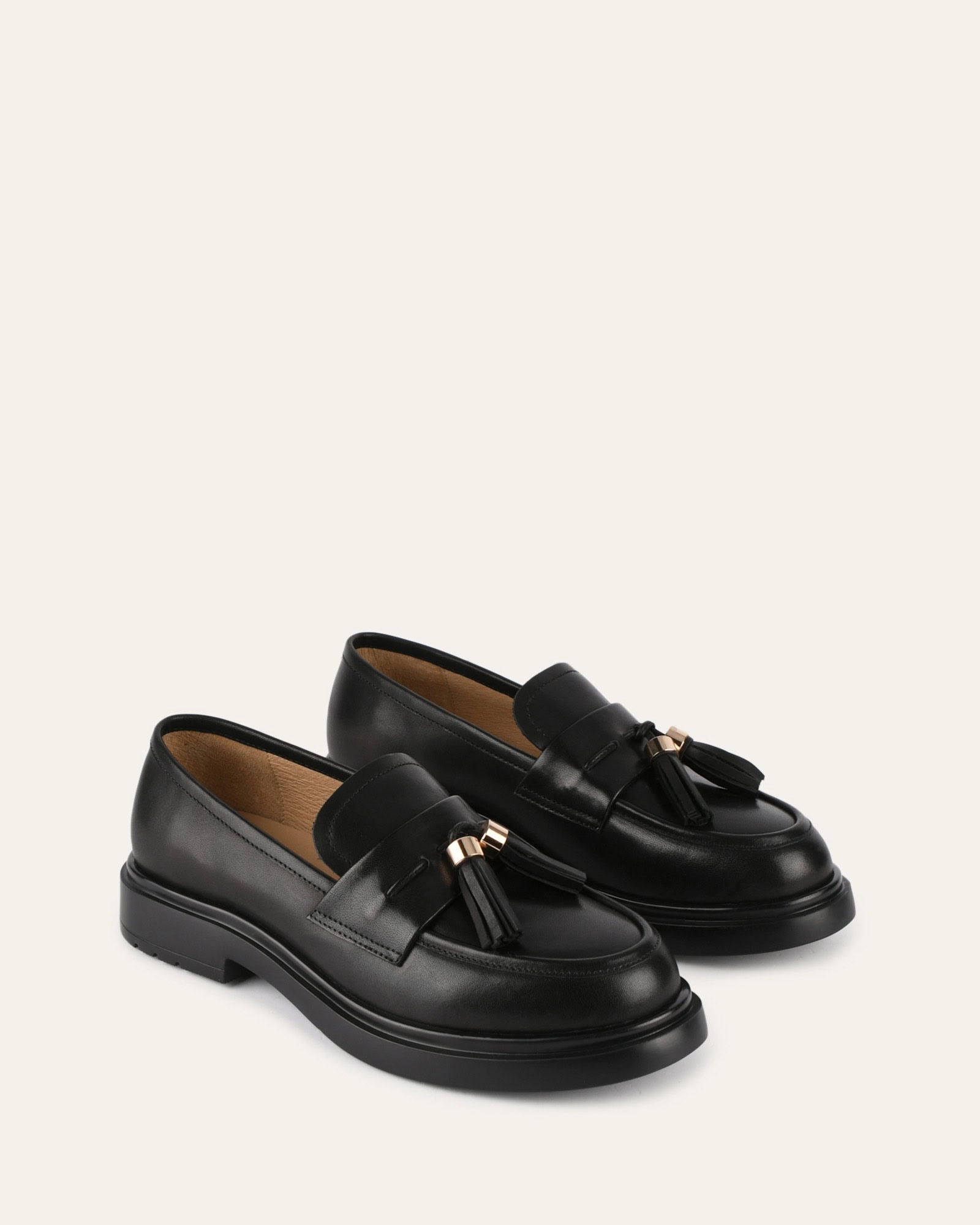 JULIUS LOAFERS BLACK LEATHER