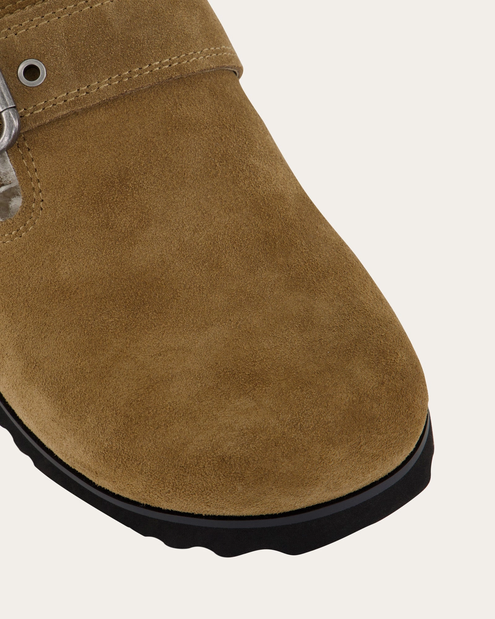 JUNIPER CASUAL FLATS BARK SUEDE